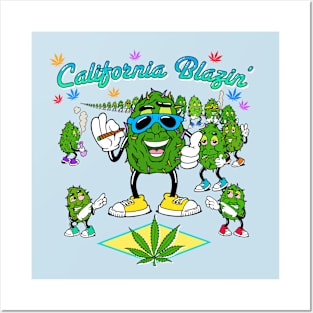 California Blazin' Posters and Art